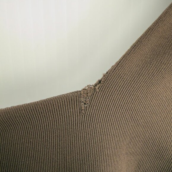 BABATON ARITZIA Body‎ Original Contour Brown Square Neck Long Sleeve Bodysuit S - Picture 7 of 10